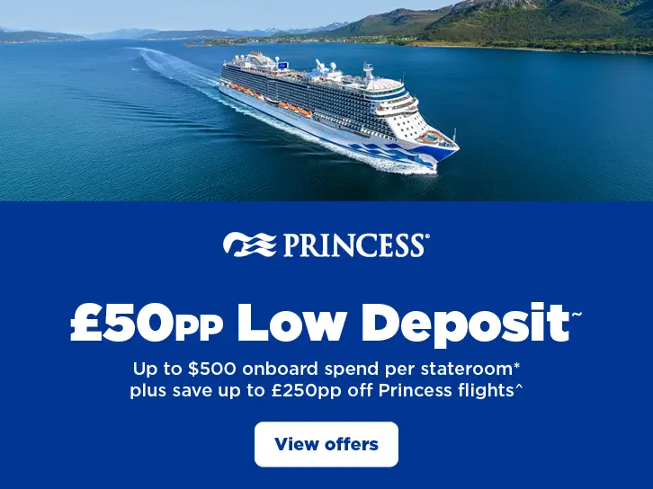 Princess Low £50pp Deposit